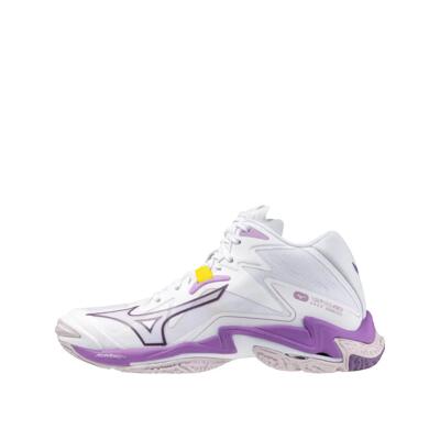 Scarpe da volley Mizuno Wave Lightning Z8 MID Bianco/Violetto
