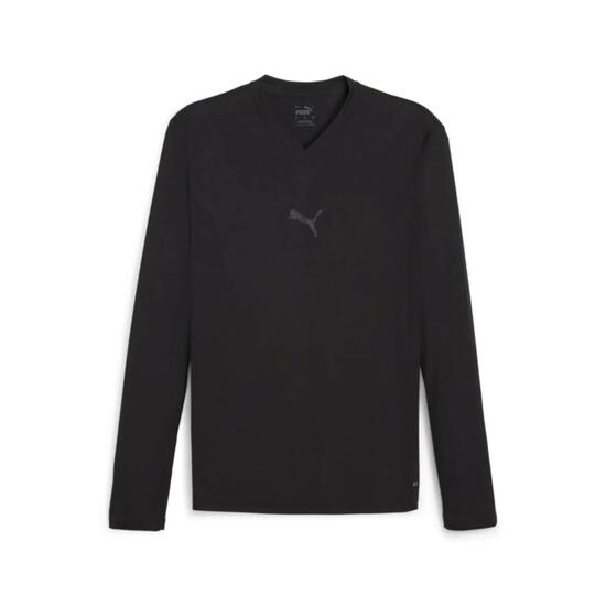 Maillot compression PUMA TeamGOAL Baselayer Tee LS noir slim