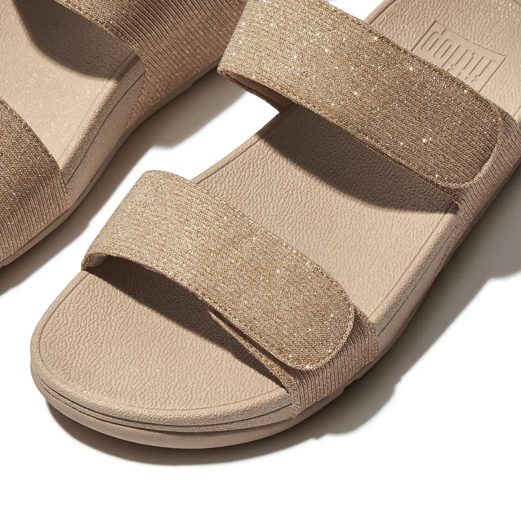 Kobiece klapki na koturnie FitFlop Lulu Adjustable 5/7