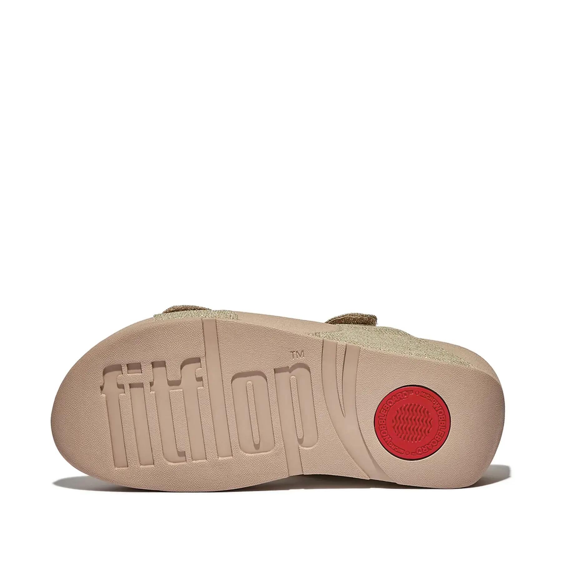 Kobiece klapki na koturnie FitFlop Lulu Adjustable 4/7