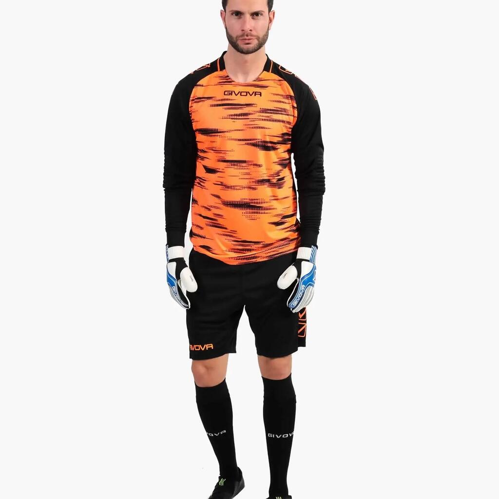 Keepersset Givova Kit Fluo Oranje-zwart Oranje