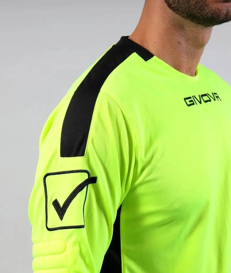 COMPLETO portiere givova giallo fluo/nero 3/5