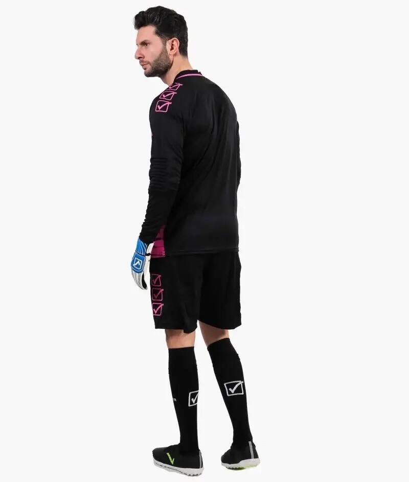 Completo Portiere Givova Kit Fuxia-nero Rosa 2/4