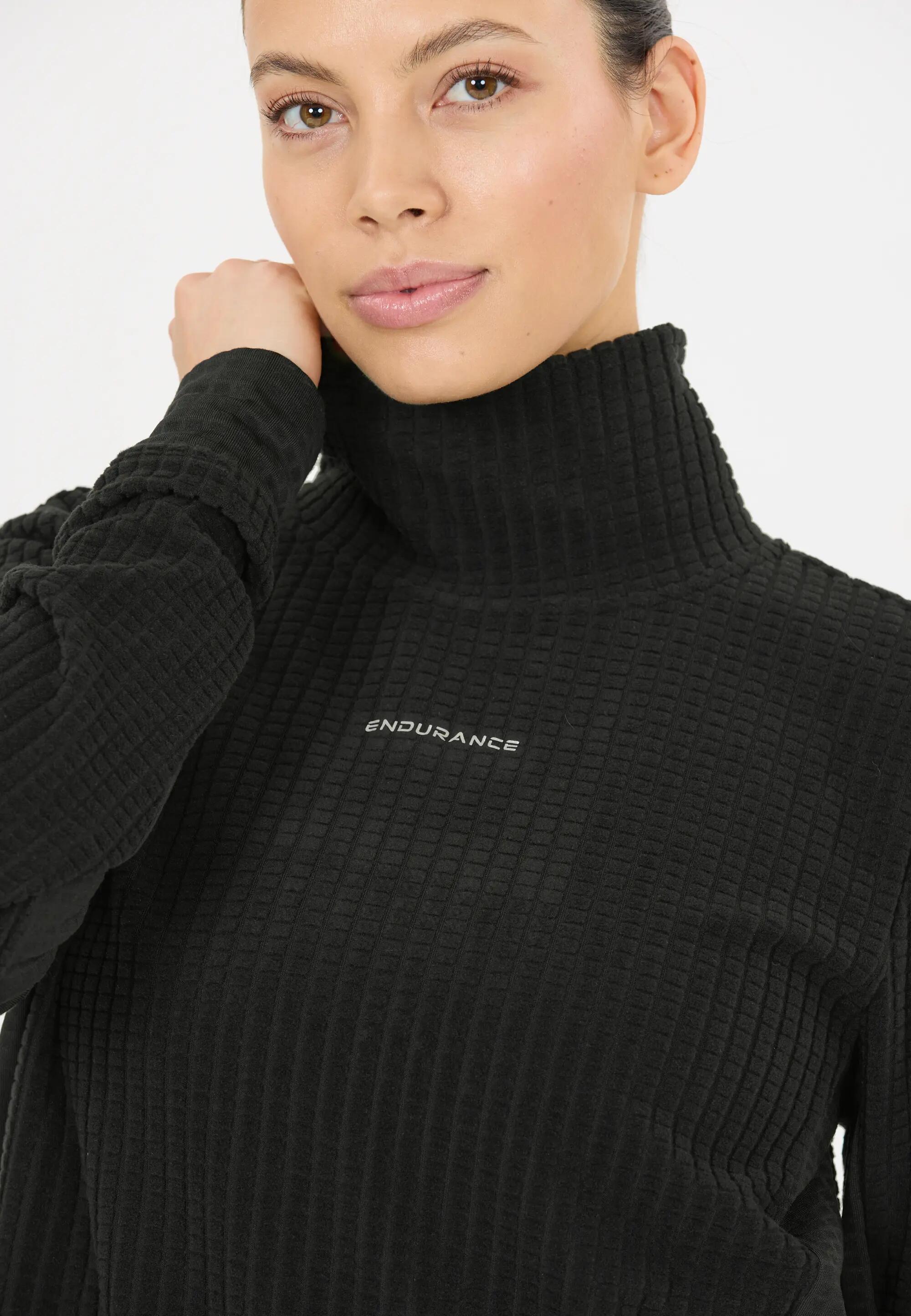 endurance Ketsana W Midlayer en polyester extensible – 1001 Black 8/10