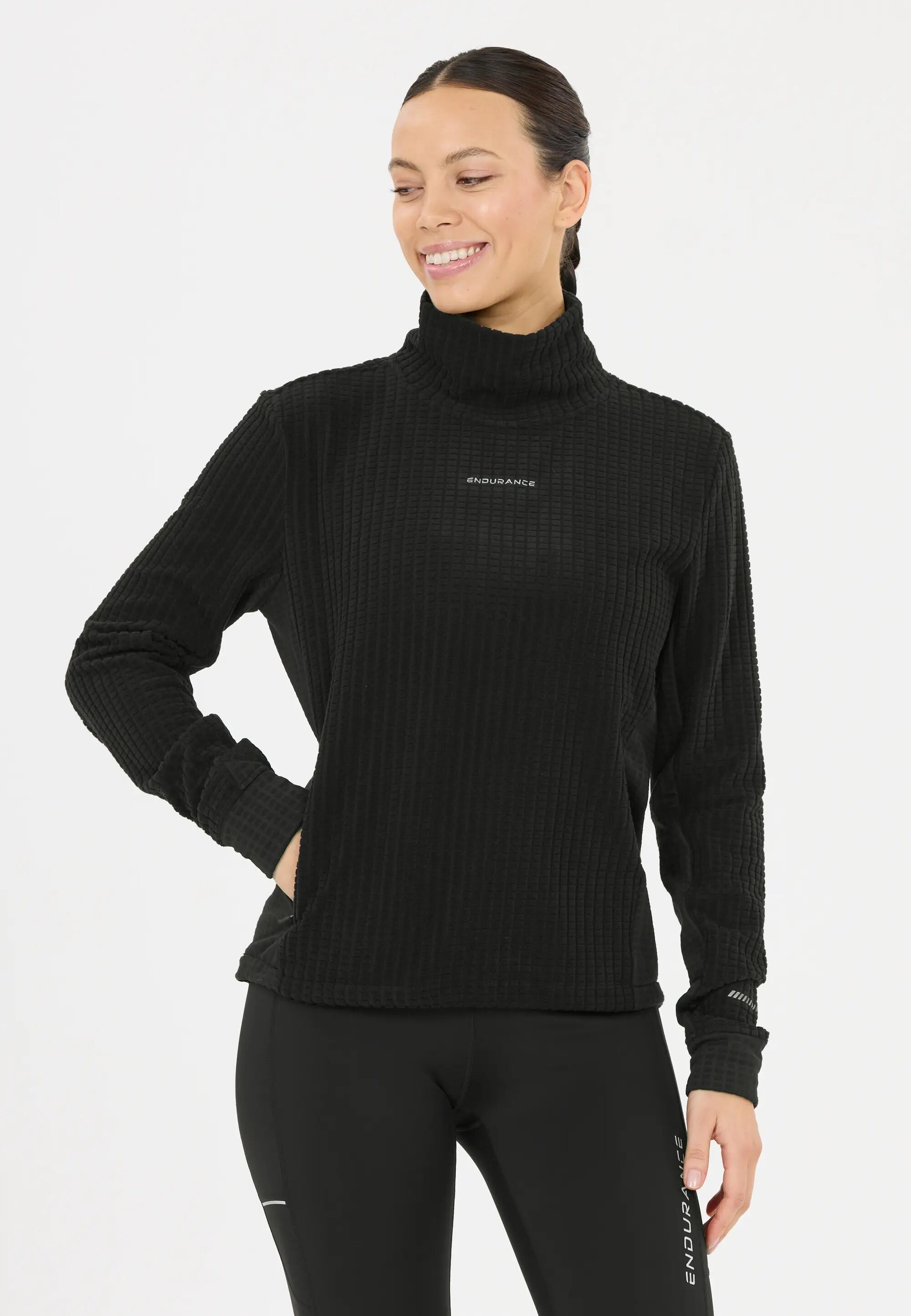 endurance Ketsana W Midlayer en polyester extensible – 1001 Black 4/10