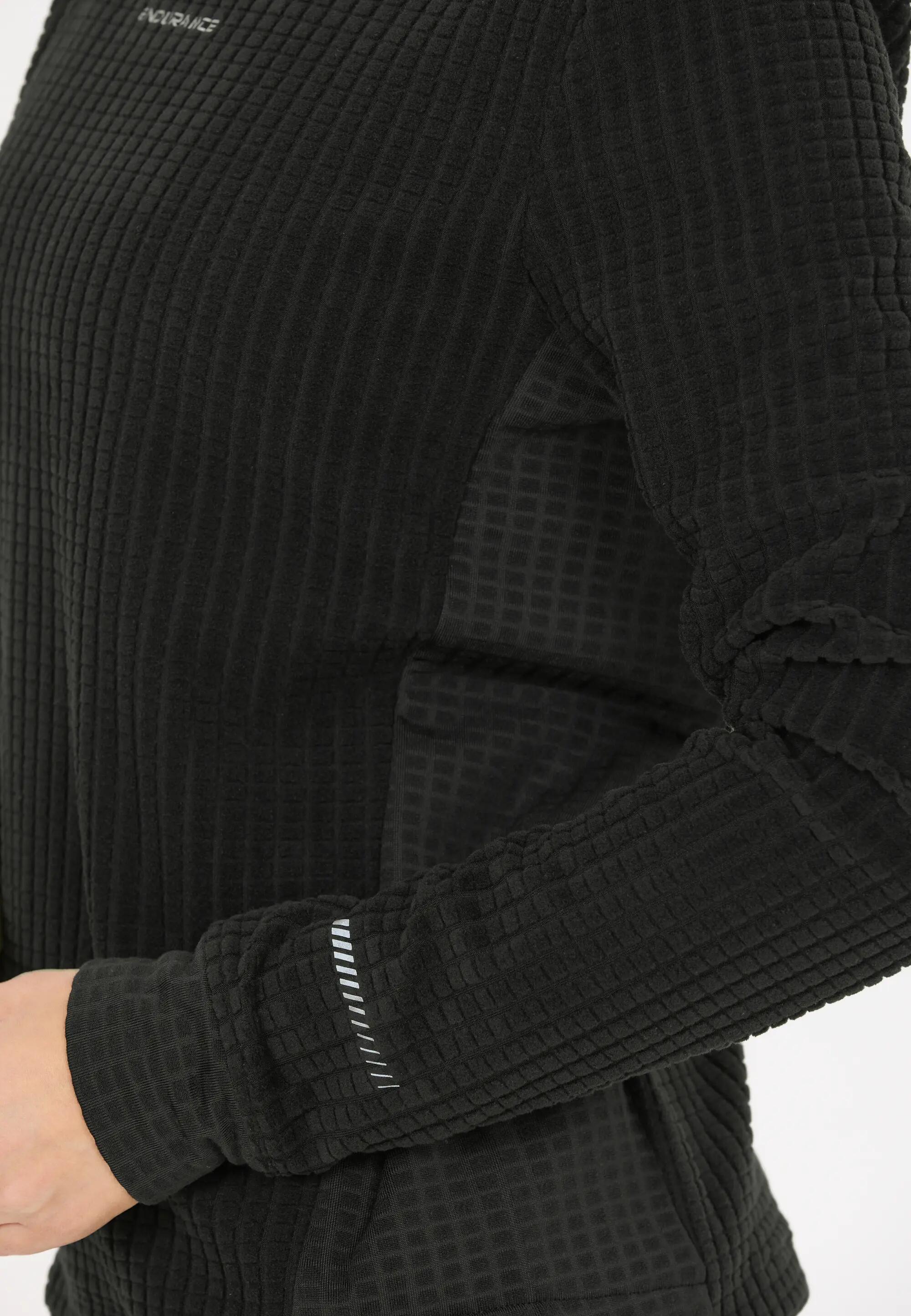 endurance Ketsana W Midlayer en polyester extensible – 1001 Black 10/10