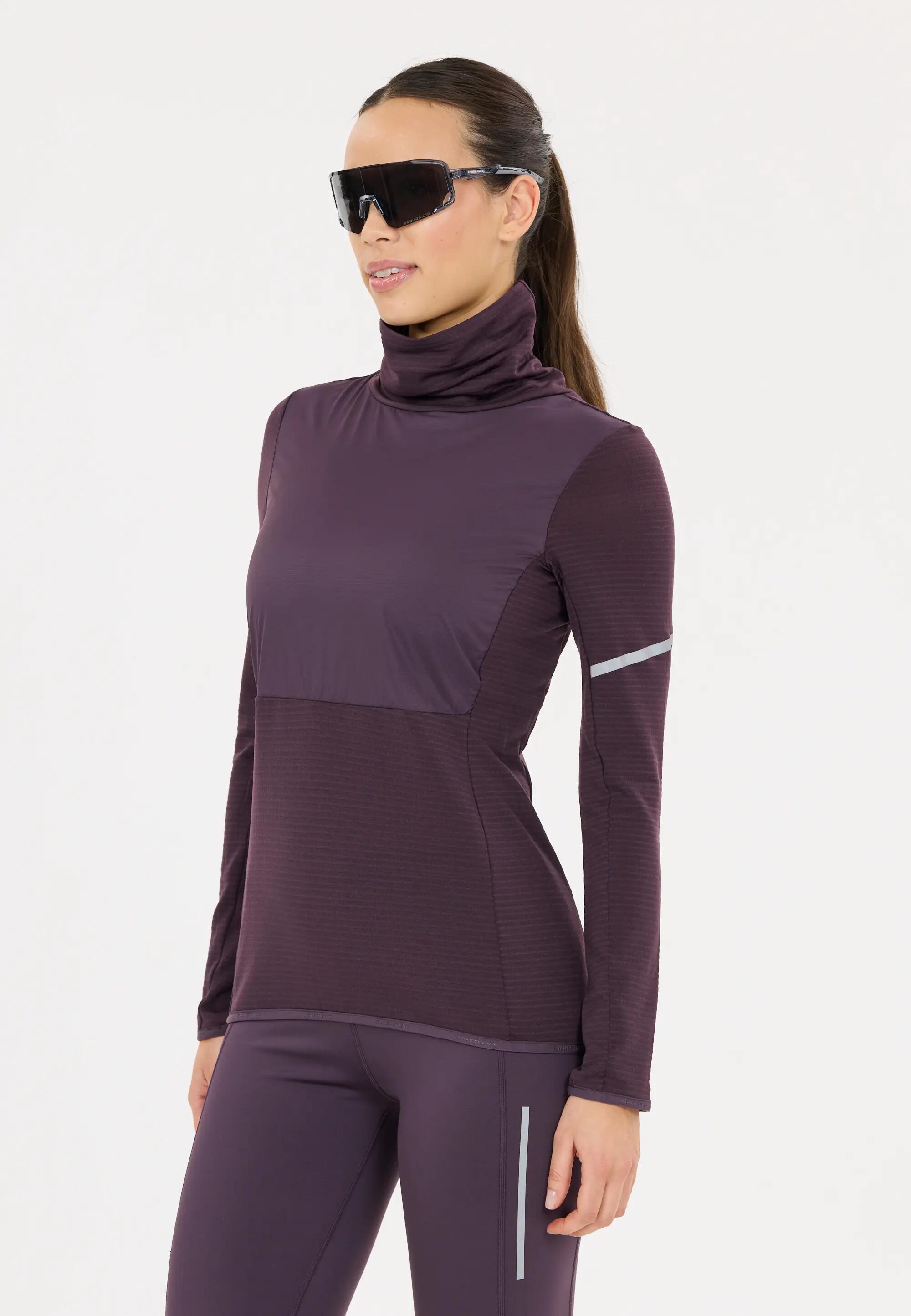 Sudadera de entrenamiento de cuello alto para mujer Endurance Bopha 6/9