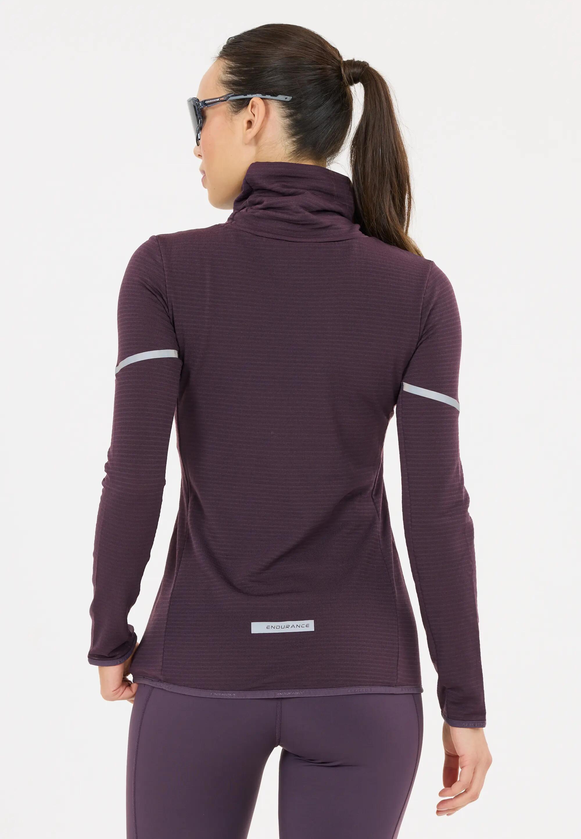 Sudadera de entrenamiento de cuello alto para mujer Endurance Bopha 4/9