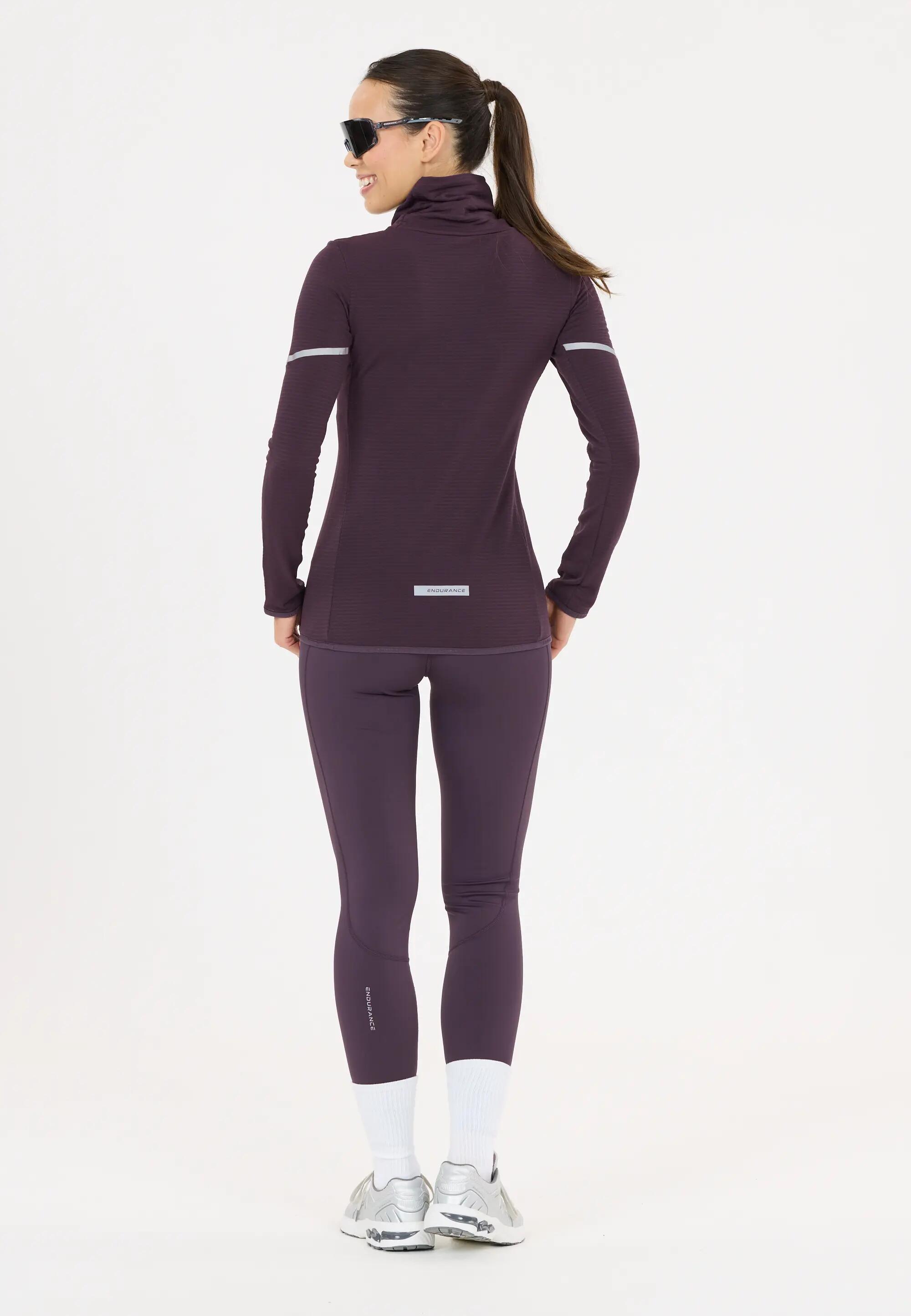 Sudadera de entrenamiento de cuello alto para mujer Endurance Bopha 3/9