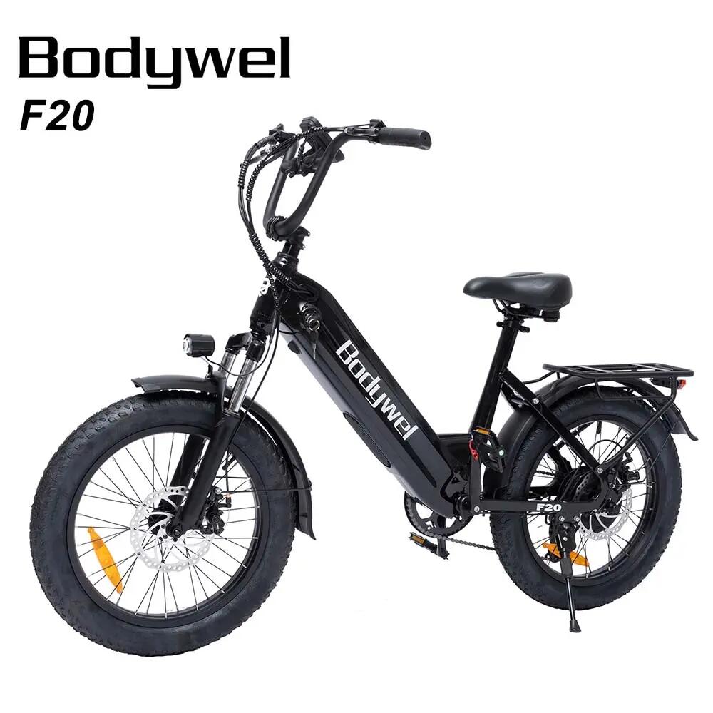 F20 електрически велосипед възрастни, батерия 48V15Ah, гуми 20×3.0".