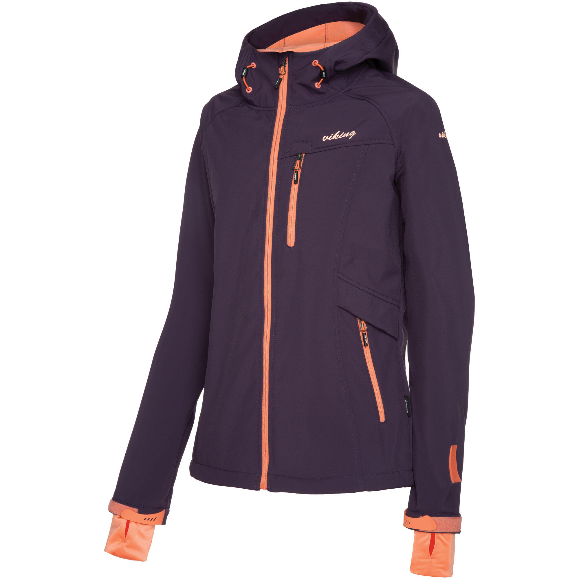 Kurtka trekkingowa damska Viking Maroni softshell