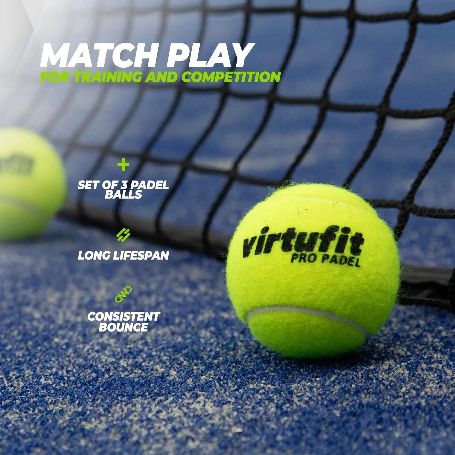 Bolas Pro Padel - Conjunto de 3 bolas 2/7