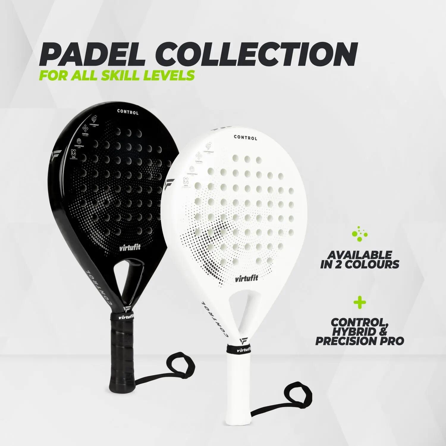 Raquete Padel Control - Branco/Preto 4/7