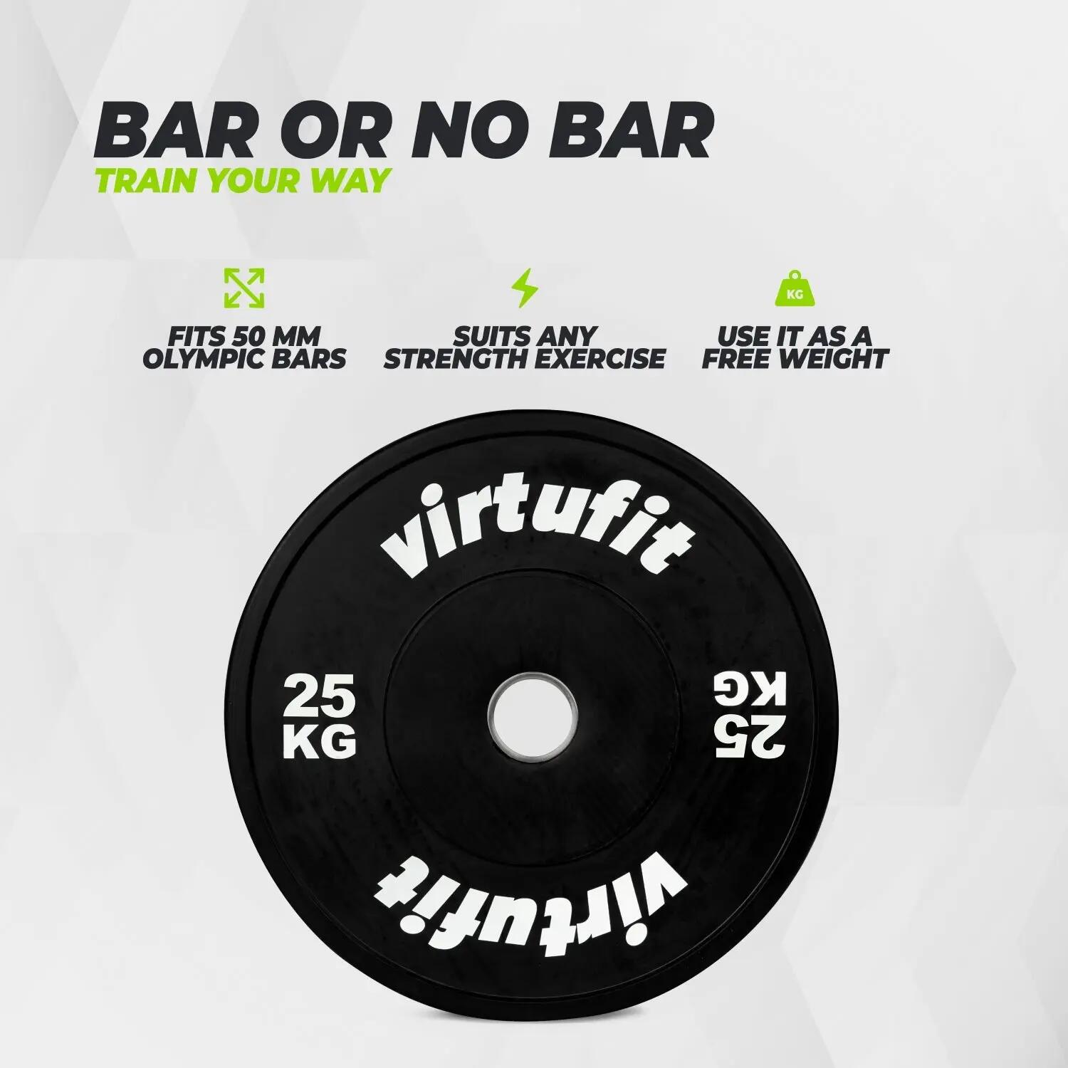 Weight Plate - Fitness - Bumper Plate - 50 mm 4/10