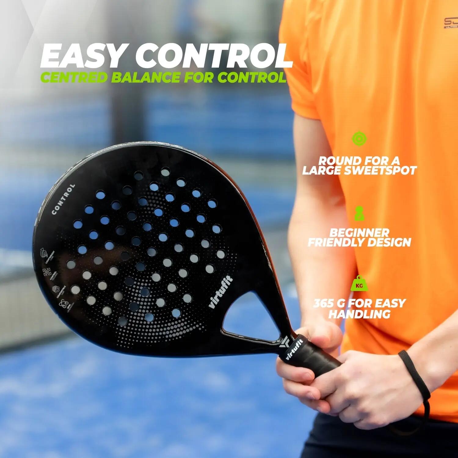 Rakieta do padla – Control – czarno-szara 2/9
