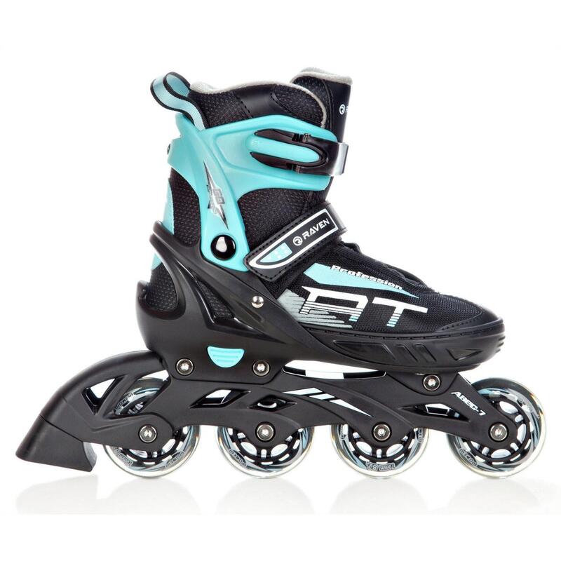 Patins em Linha ajustável Raven Profession Preto/Menta