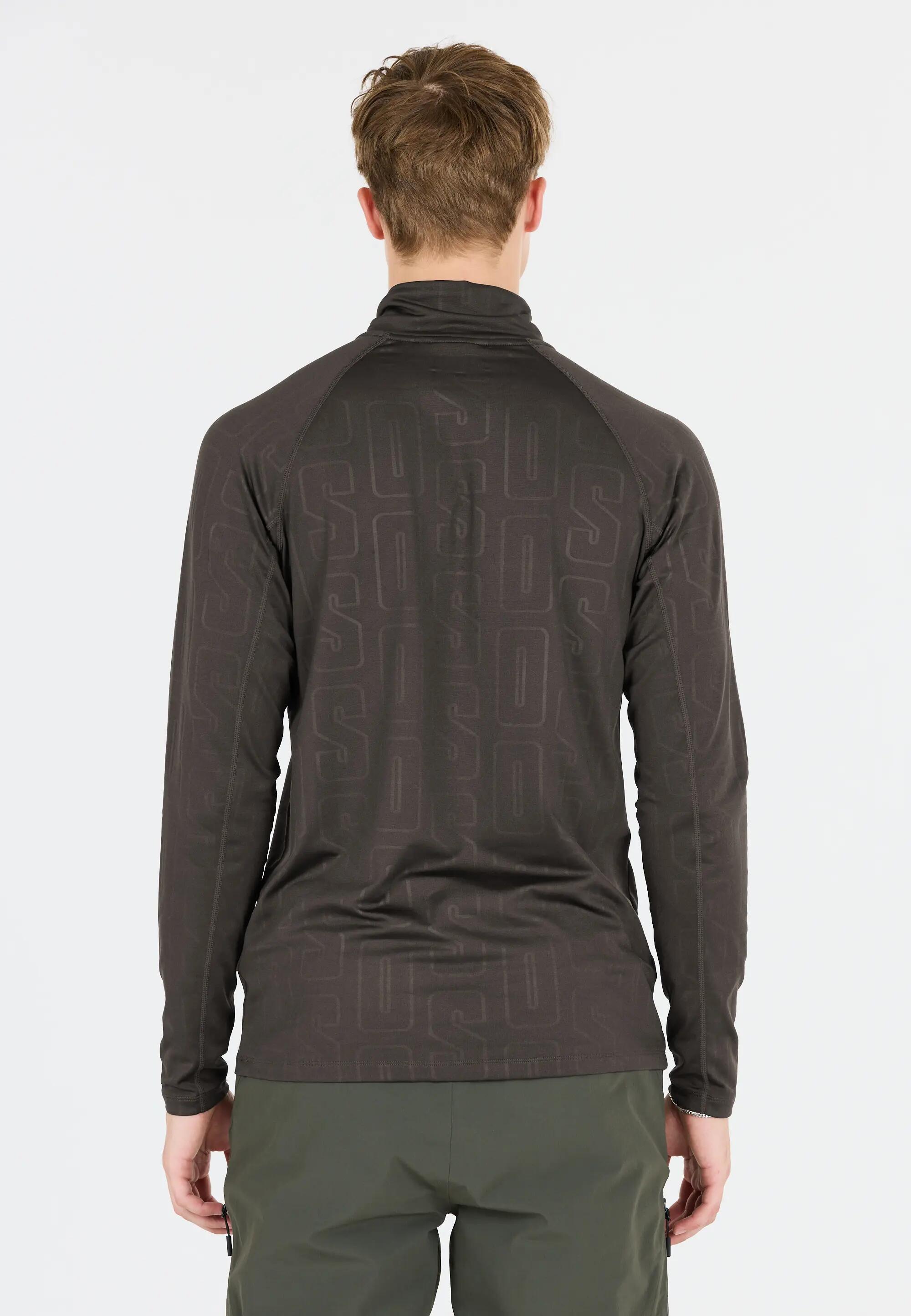 Drill top allenamento con mezza zip SOS Jasna Aop 7/9