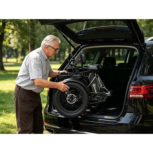 Triciclo elétrico para adultos T302 Pro | Pneus 20x4,0 polegadas 8/8