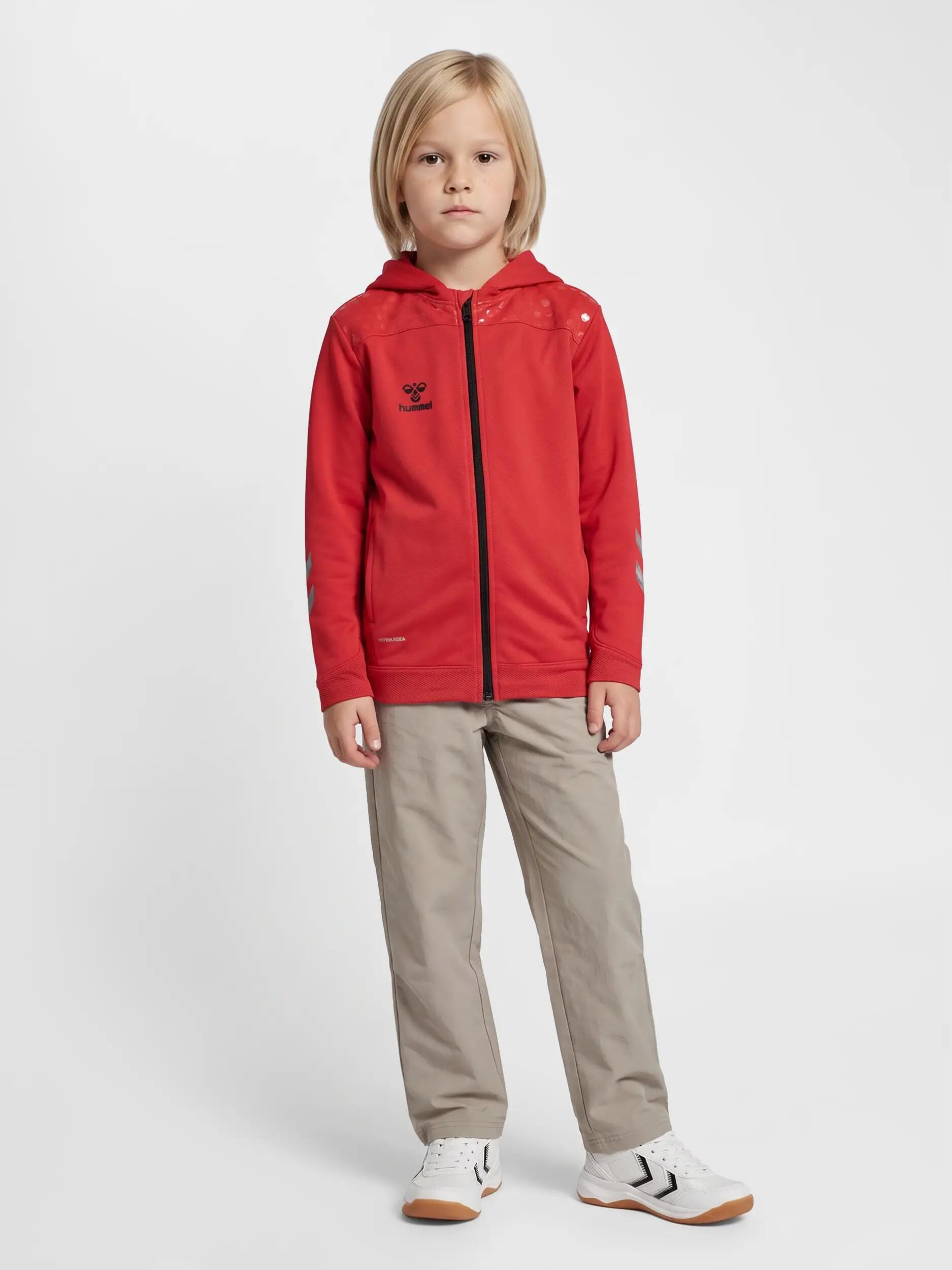 HUMMEL hmlLEAD ZIP POLY HOODIE KIDS 3/11