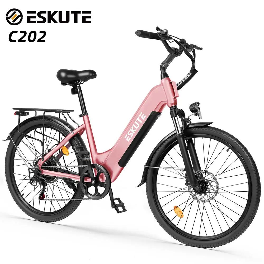 Adult C202 Electric Bike | 26"x 2.1" Tires