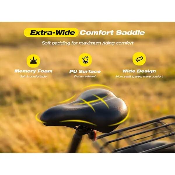 Bicicleta eléctrica para adultos C202 | Neumáticos 26"x2,1" 7/8