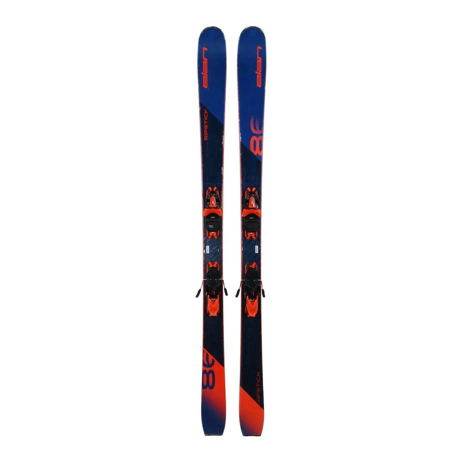 RECONDITIONNE - Ski Elan Ripstick 86 + Fixations 2/5