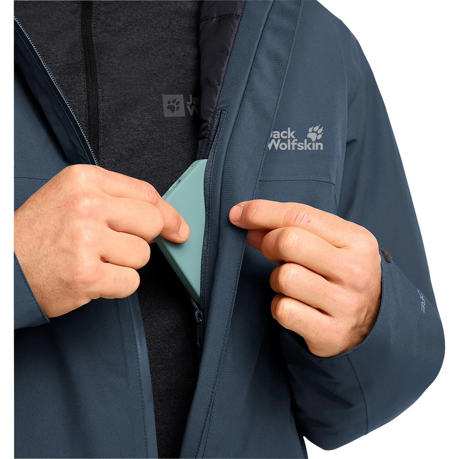 Kurtka ocieplana męska Jack Wolfskin Wisper Ins 7/9