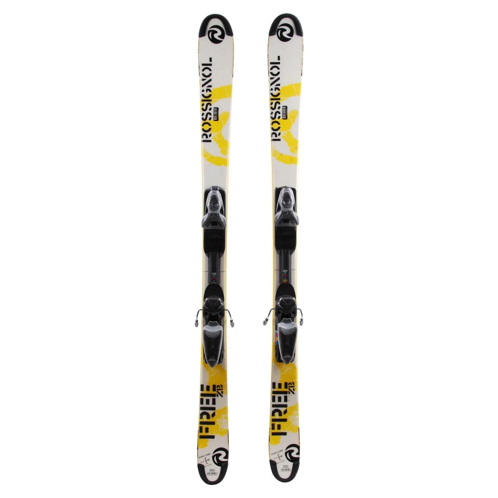 RECONDITIONNE - Mini Ski Rossignol Scratch Free Zb + Fixations 2/4