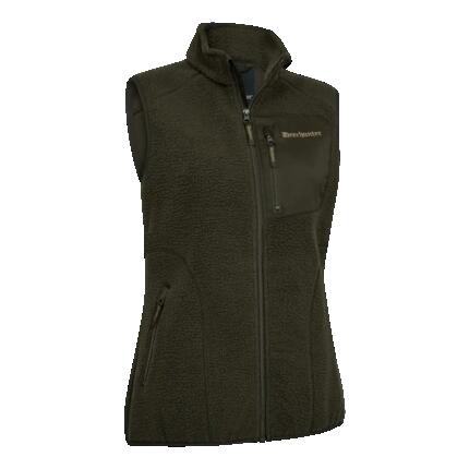 Gilet polaire Lady Atlas - Forest Green, doux et silencieux