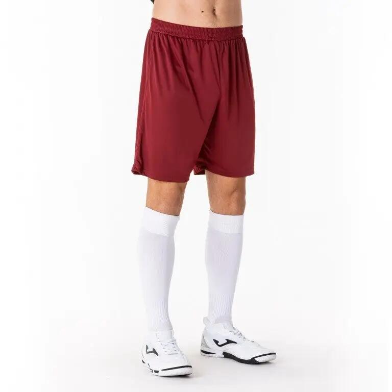 Short de football Joma Nobel polyester bordeaux 5/5