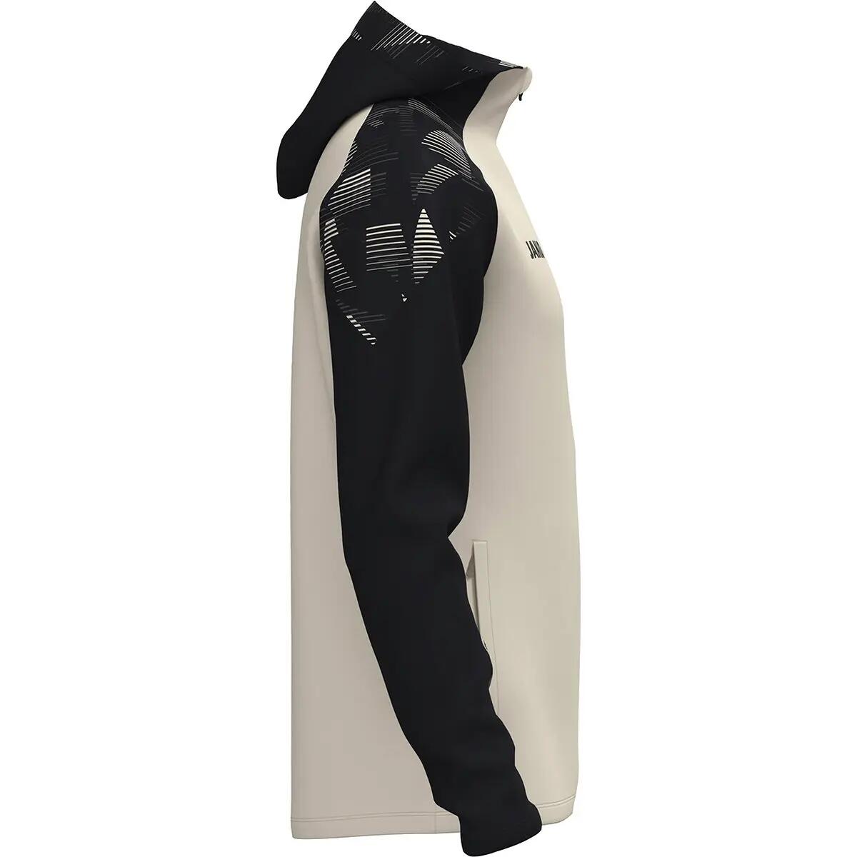 Veste à capuche - sport - homme - poches zippées - Jako Sonic - off white 4/5