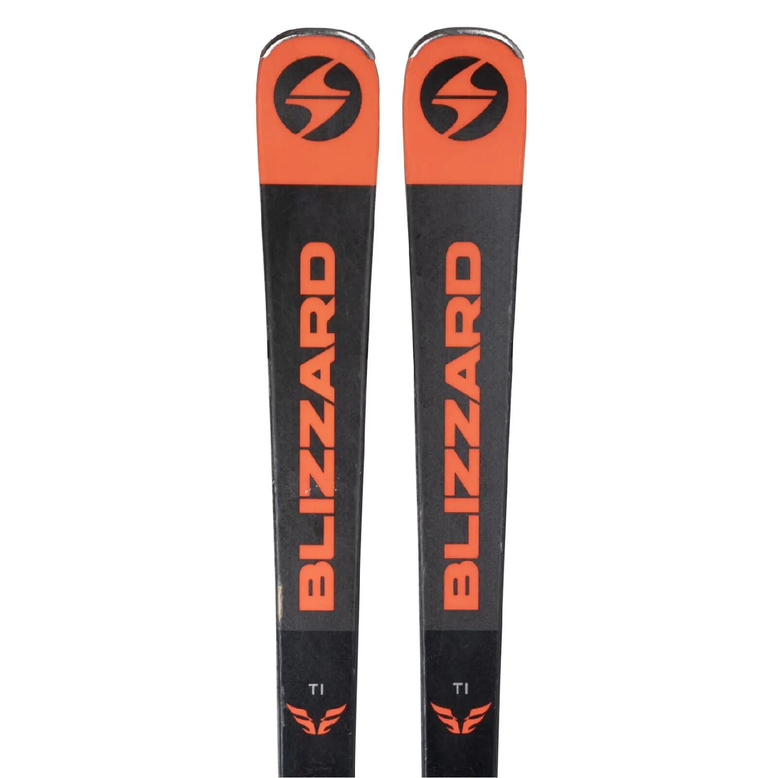 RECONDITIONNE - Ski Blizzard Firebird Ti + Fixations 2/4
