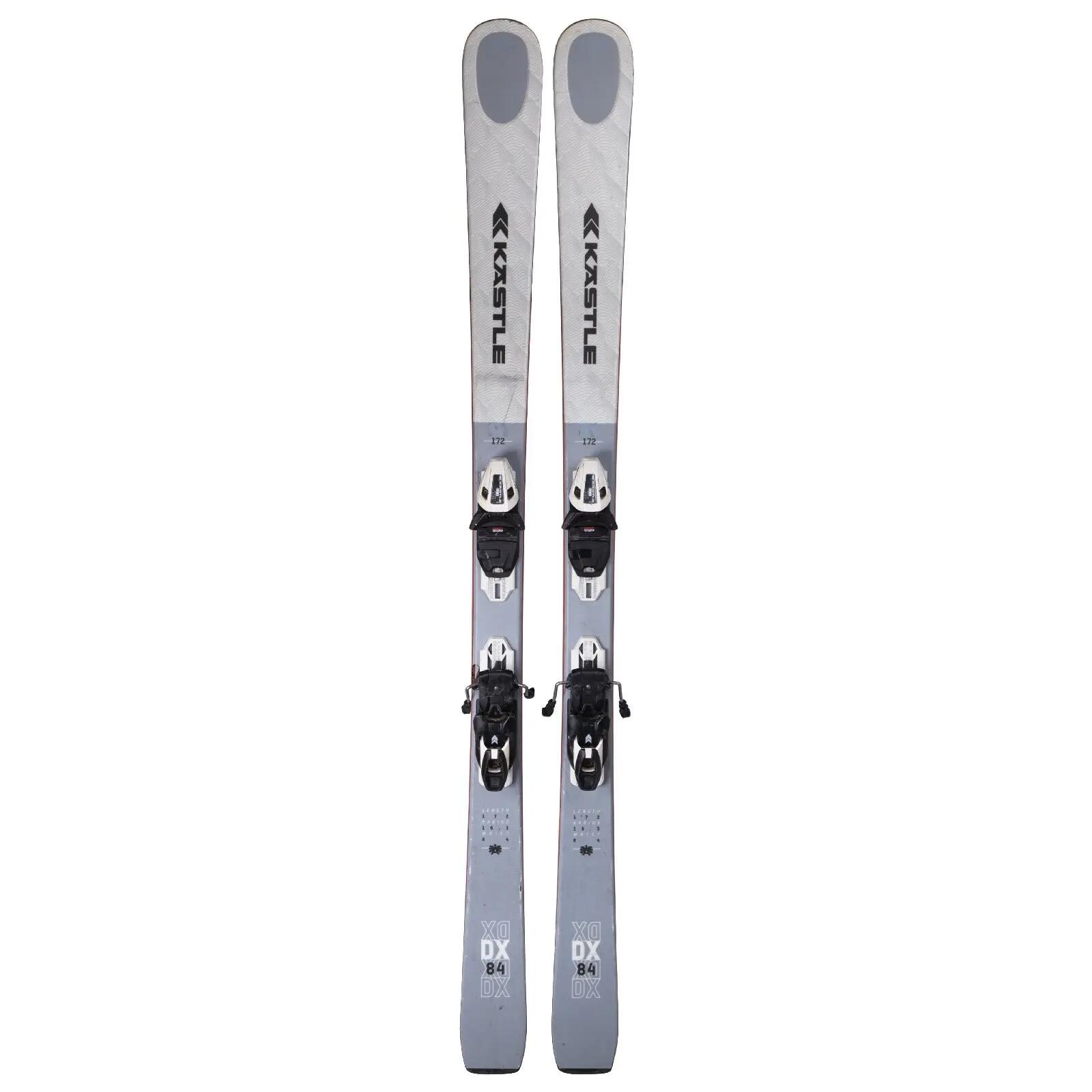 RECONDITIONNE - Ski Kastle Dx 84 + Fixations 2/4
