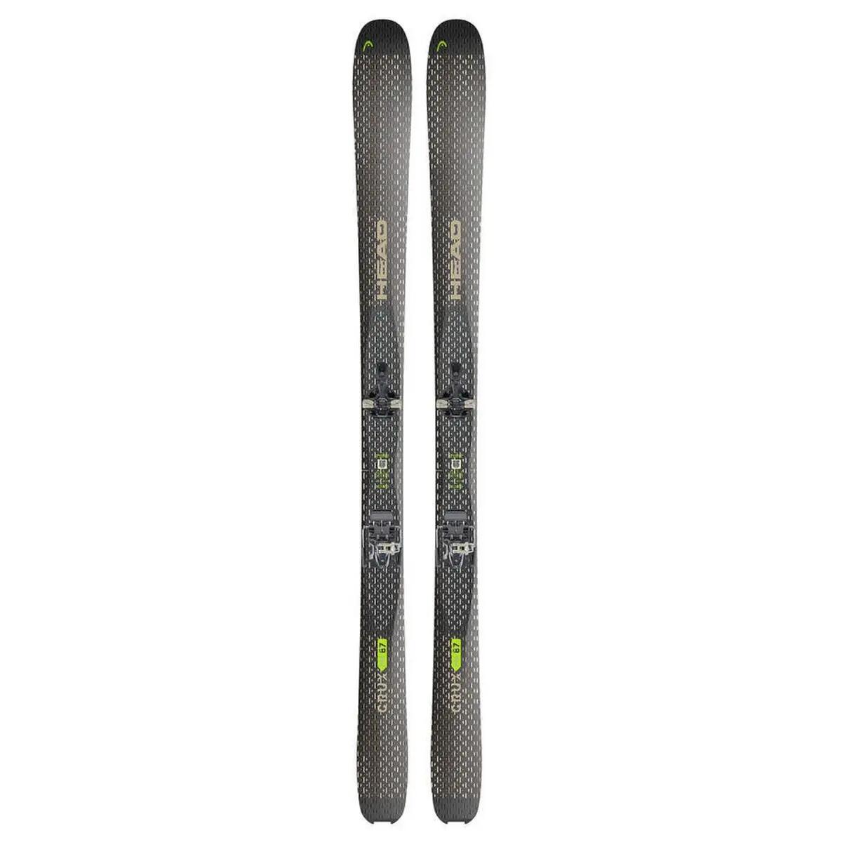 Crux Pro 87 Skis + Almonte 12 Bindings and Skins Men's Ski Touring Package 1/4