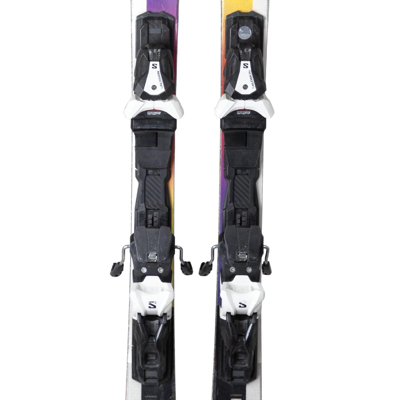 RECONDITIONNE - Ski Salomon Addikt Pro + Fixations 3/4