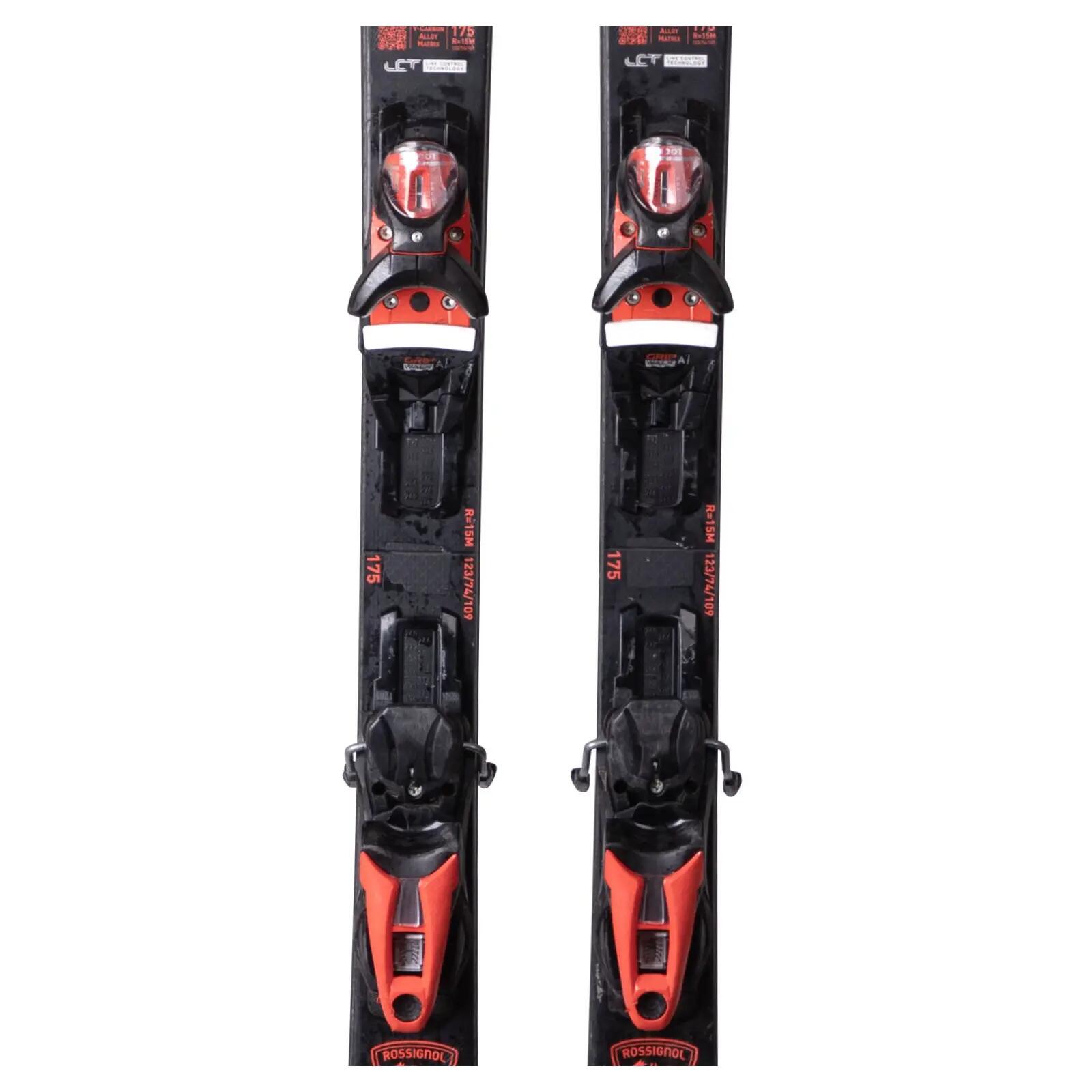 RECONDITIONNE - Ski Rossignol Elite Multi Turn Ti + Fixations 3/4