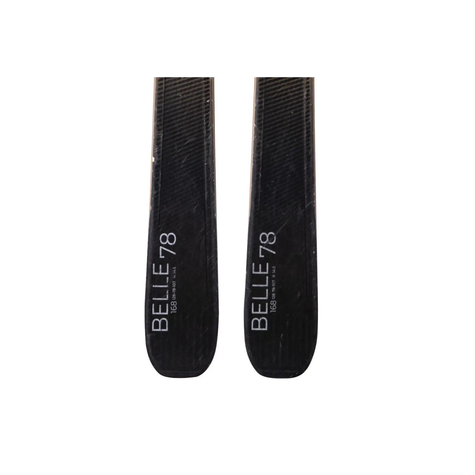 TWEEDEHANDS - Ski Occasion Nordica Belle 75 + Fixations 4/4