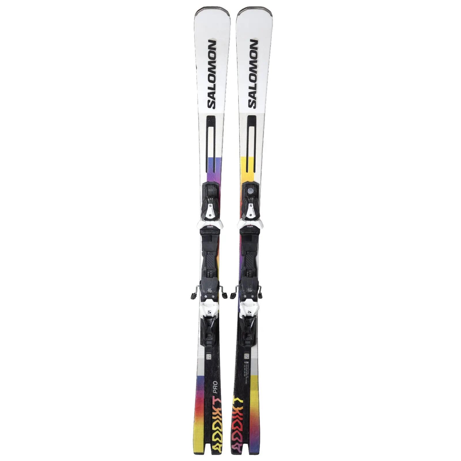 RECONDITIONNE - Ski Salomon Addikt Pro + Fixations 2/4