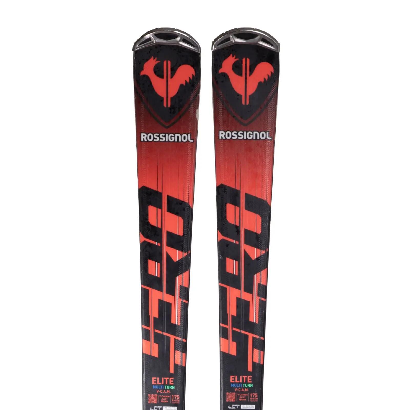 RECONDITIONNE - Ski Rossignol Elite Multi Turn Ti + Fixations 2/4