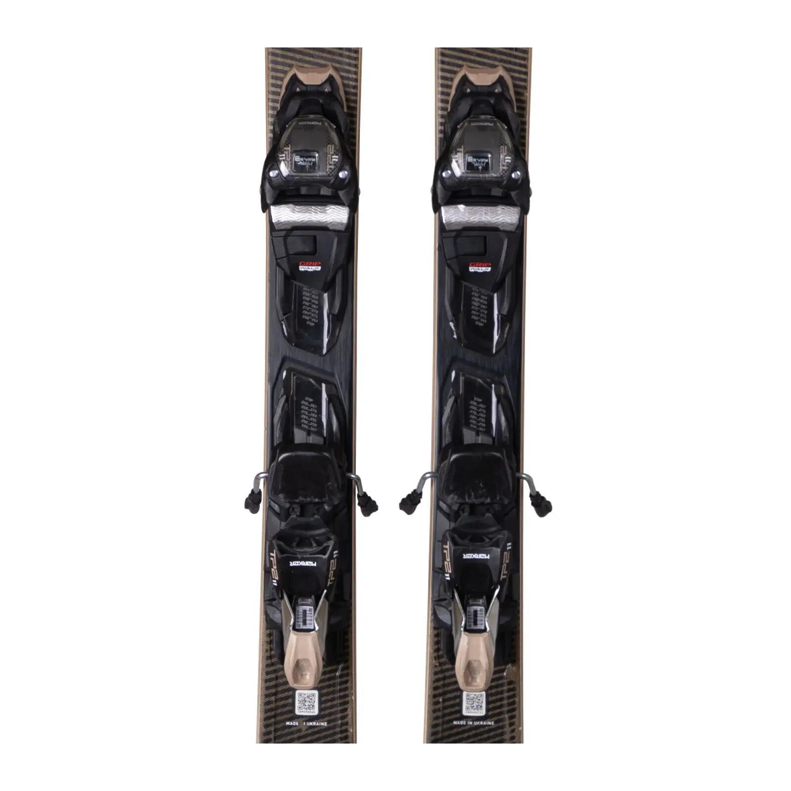 TWEEDEHANDS - Ski Occasion Nordica Belle 75 + Fixations 3/4
