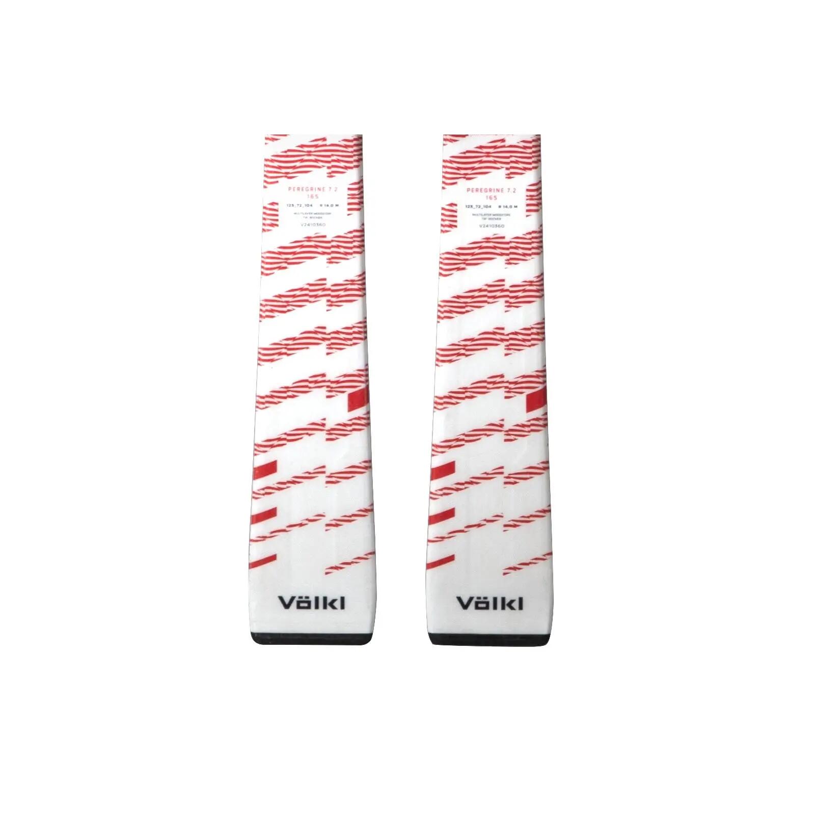 RECONDITIONNE - Ski Volkl Peregrine 7.2 + Fixations 4/4