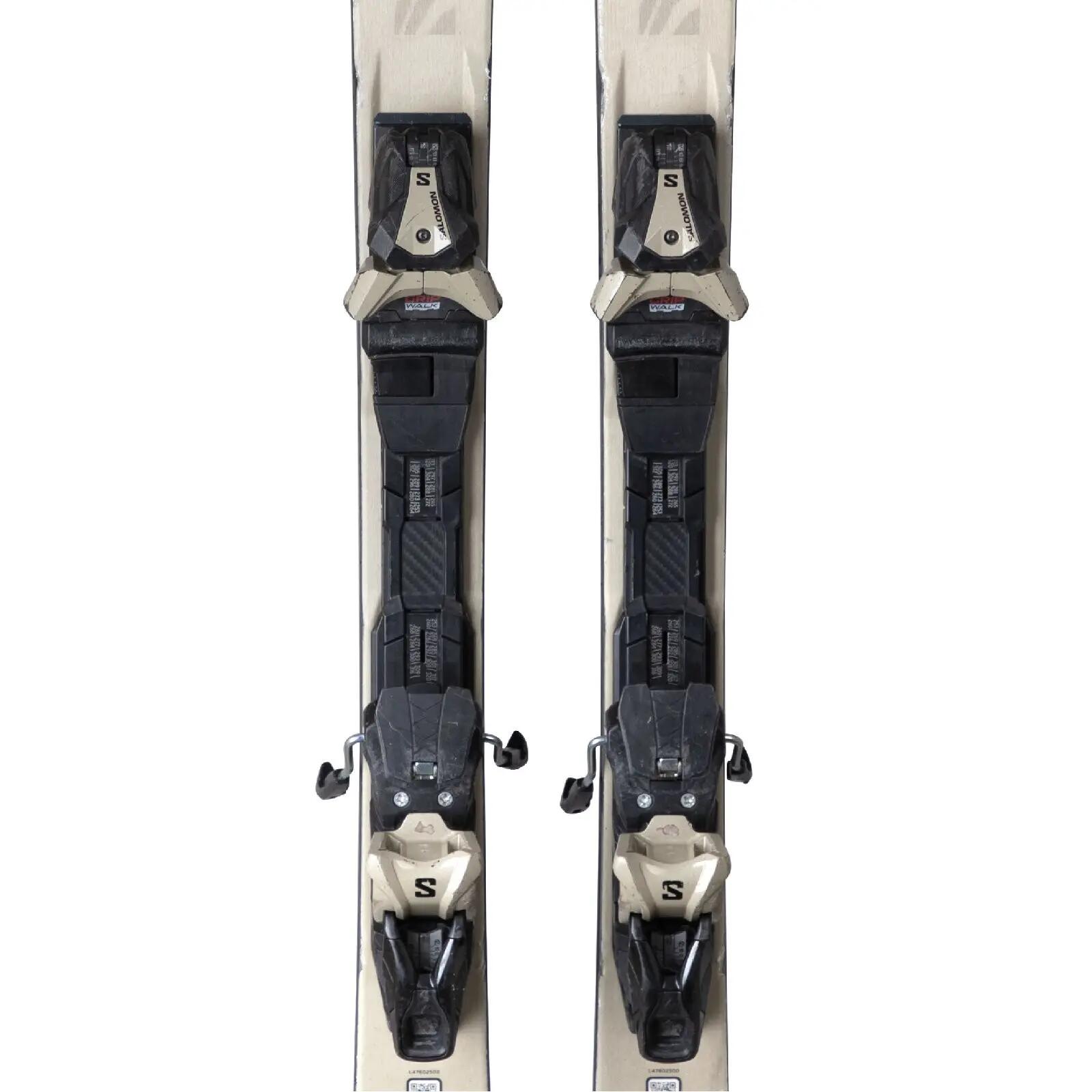 RECONDITIONNE - Ski Salomon S Max N°12 + Fixations 3/4