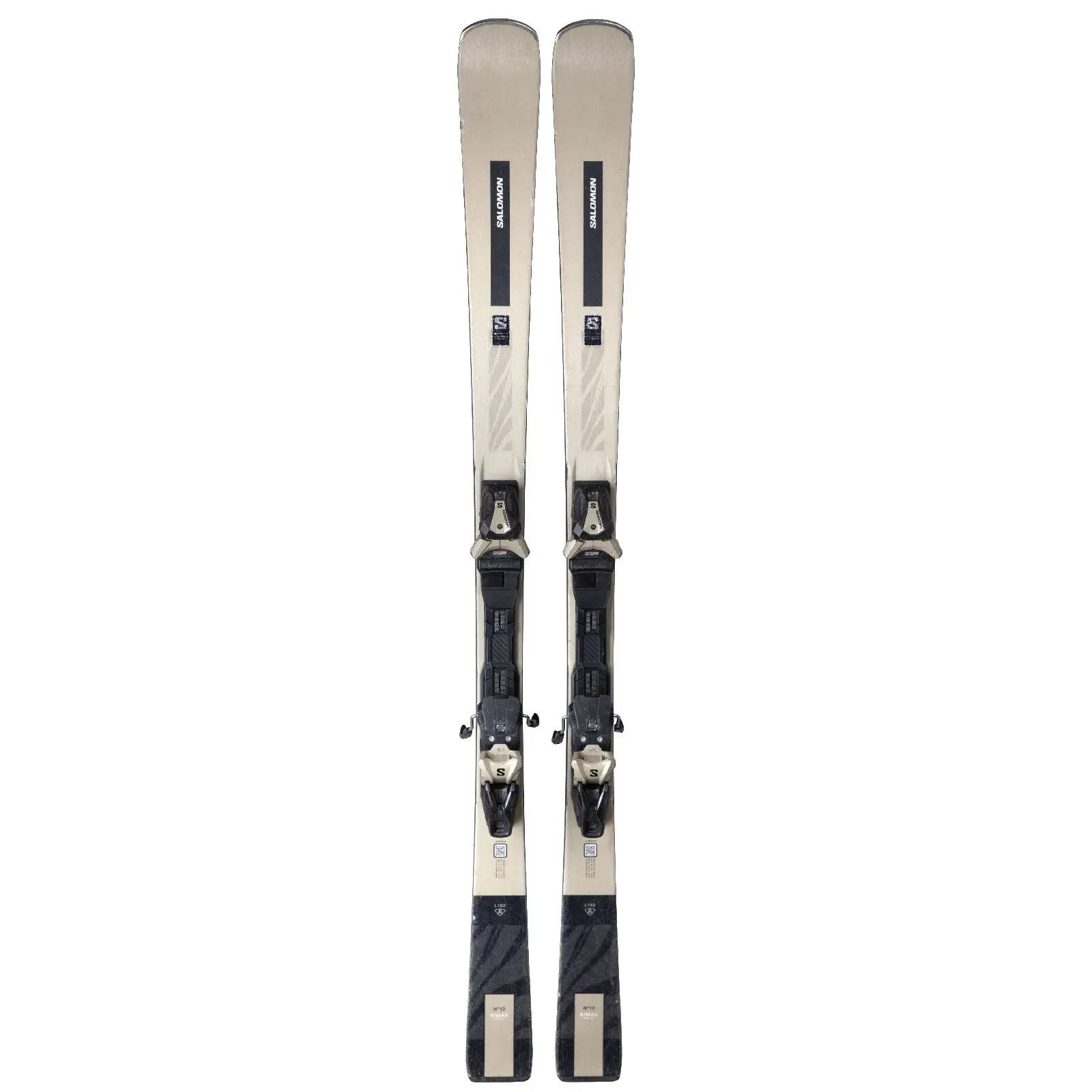 RECONDITIONNE - Ski Salomon S Max N°12 + Fixations 2/4