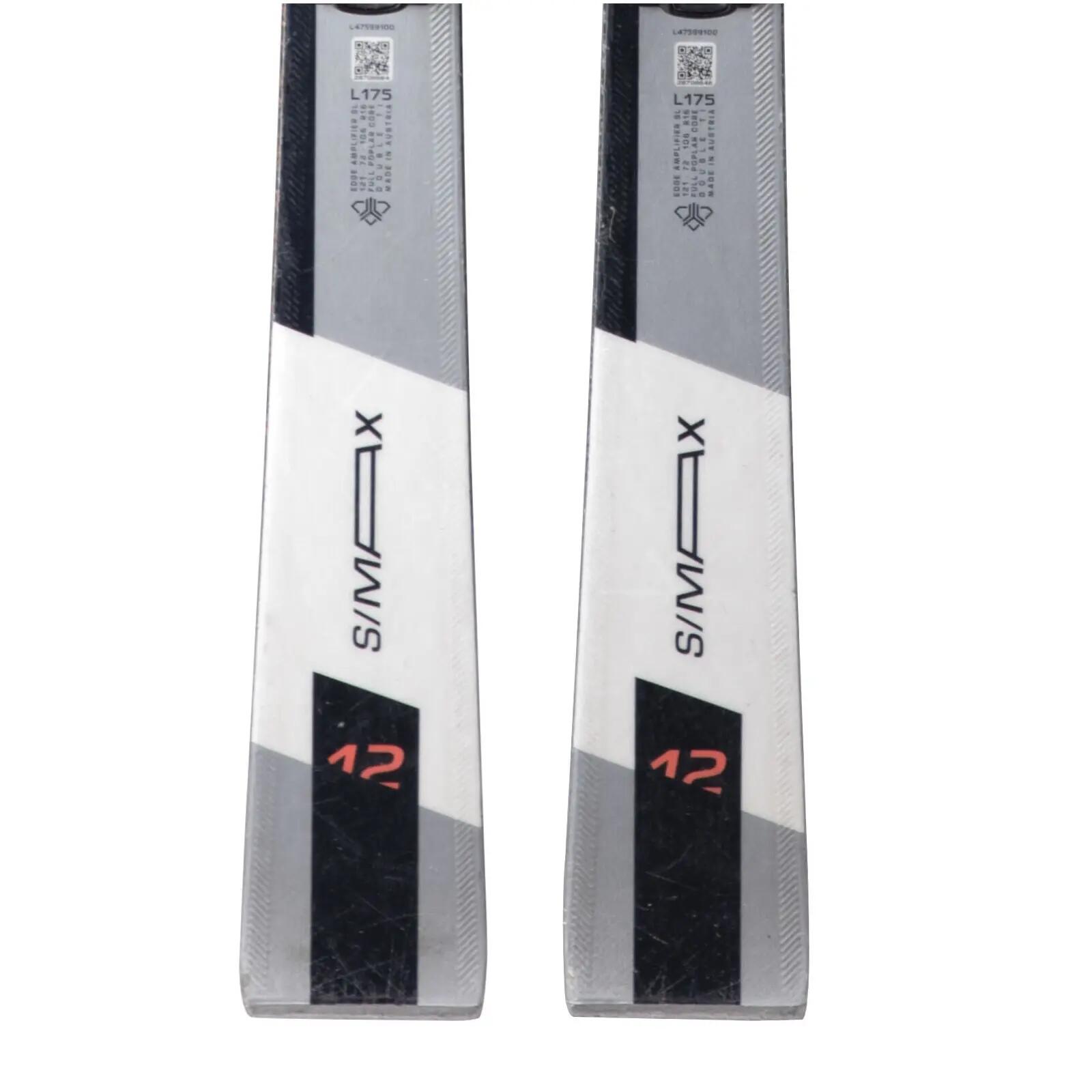 RECONDITIONNE - Ski Salomon S Max 12 + Fixations 4/4