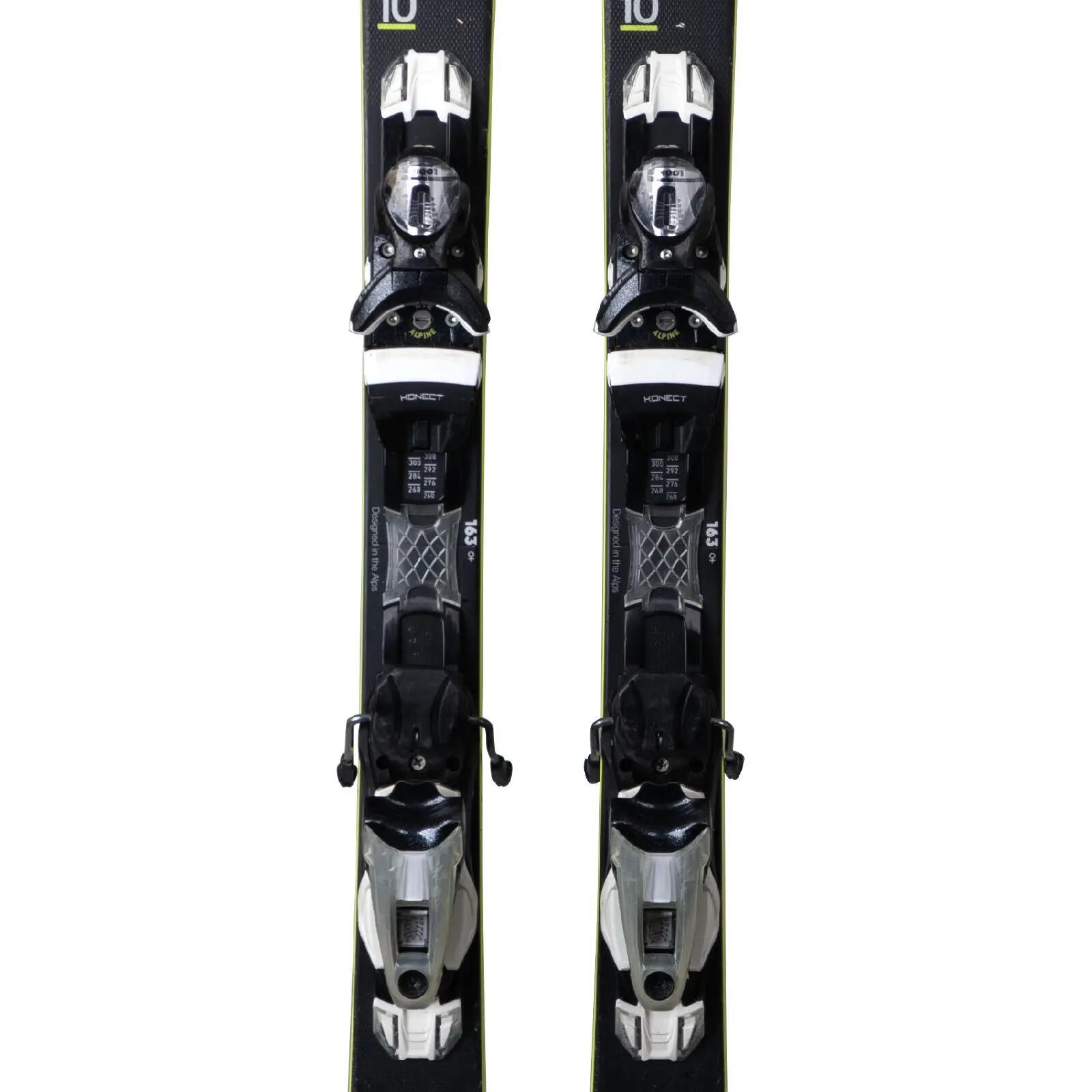 RECONDITIONNE - Ski Rossignol Famous 10 + Fixations 3/4