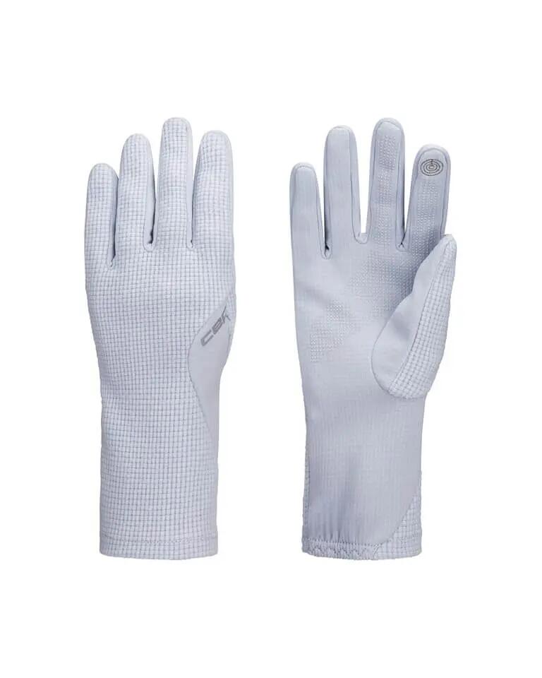 Mănuși alergare termice CEP Core Run Thermal Gloves 2.0 - albastru deschis | to…