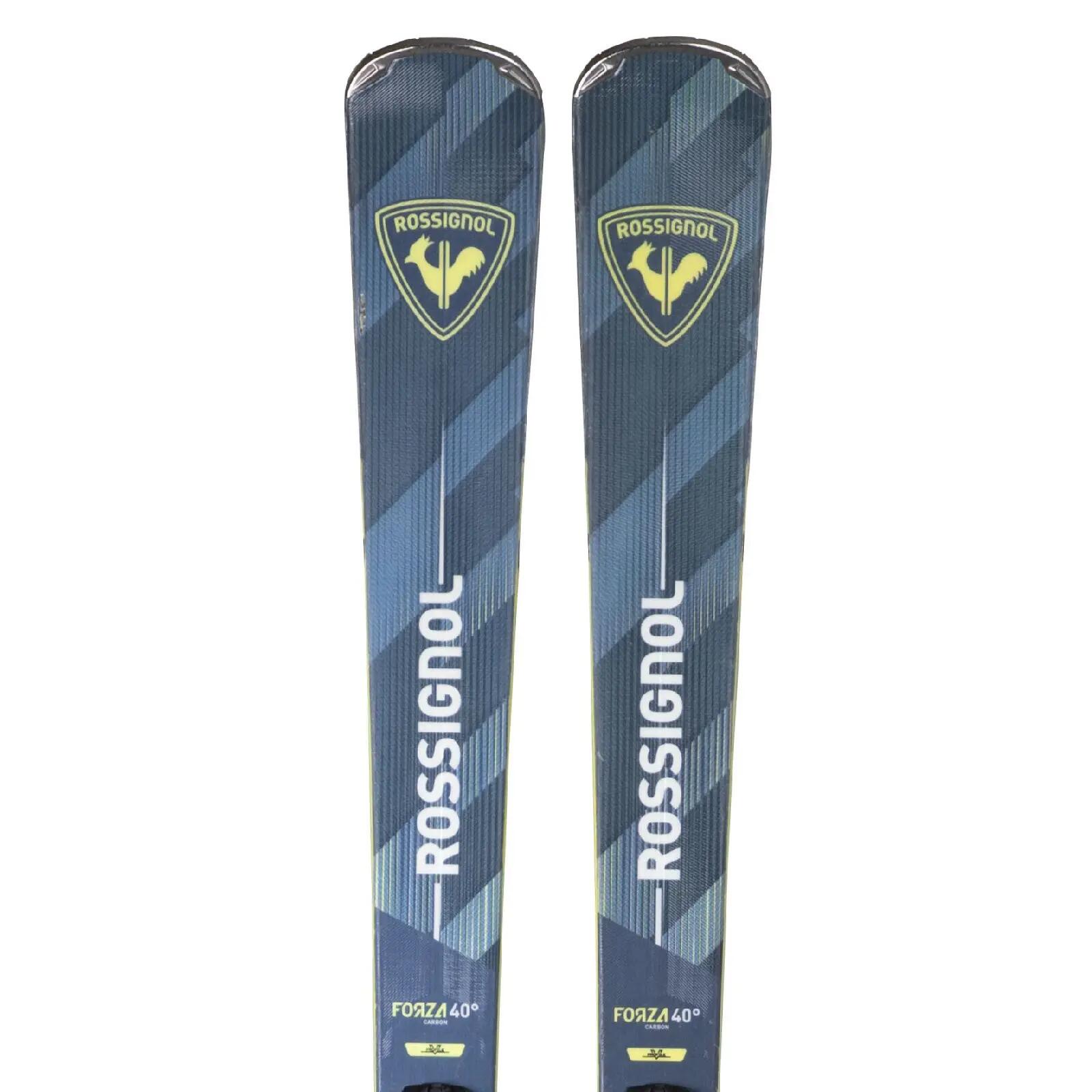 RECONDITIONNE - Ski Rossignol Forza 40 Ca + Fixations 2/4