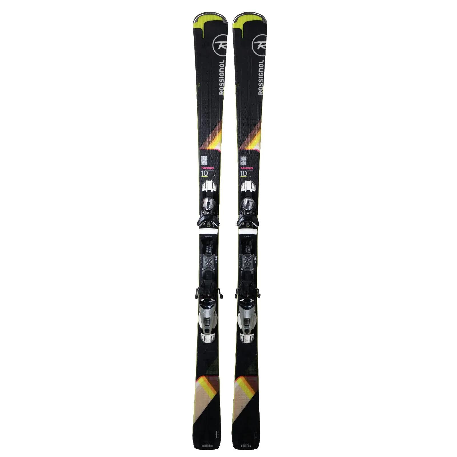 RECONDITIONNE - Ski Rossignol Famous 10 + Fixations 2/4