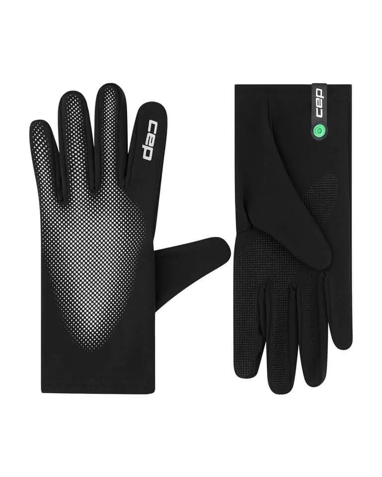Mănuși alergare CEP Core Run Gloves - negru/reflectorizant | touchscreen 2/5