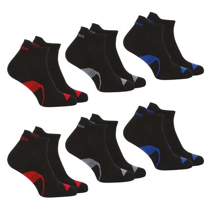 Lot de 6 paires de chaussettes basses homme Wilson